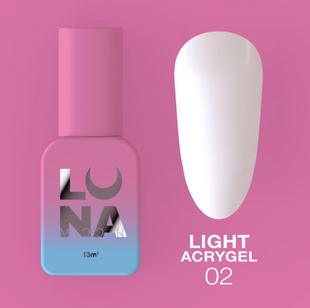 Рідкий гель Luna Light Acrygel №2, 13 мл 2491472 фото