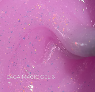 Builder gel MAGIC SAGA № 6, 15 мл 14639 фото