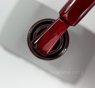 Гель-лак Saga Wine Cat # 3, 10 мл 090912 фото