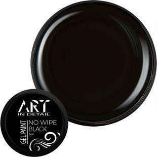 Гель-фарба ART Gel Paint No Wipe Black, 5 г 45525666 фото