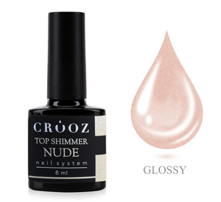 Топ Crooz Top shimmer nude, 8 мл 154164 фото
