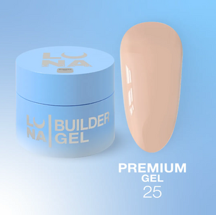 Гель для нарощування Luna Premium Gel №25, 30 мл 66788 фото