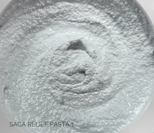 Рельєфна паста Saga Relief past №01 біла, 5 мл 24345 фото