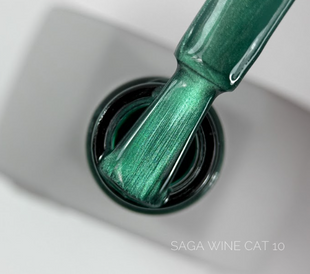 Гель-лак Saga Wine Cat # 10, 10 мл 09013 фото