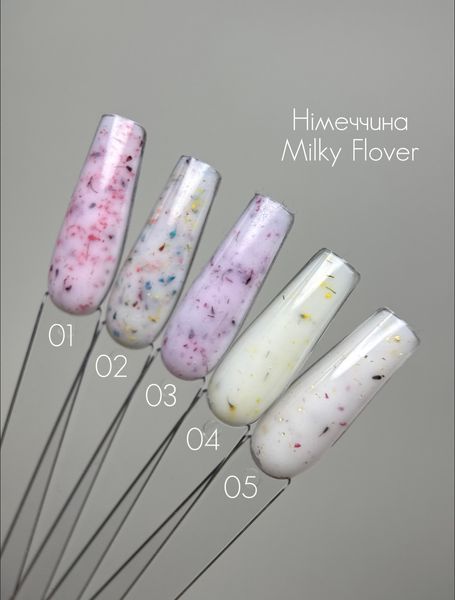Гель для нарощування Німеччина Milky Flower 15 мл №05, 15 мл 576445 фото