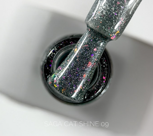 Гель-лак Saga Cat Shine # 9, 10 мл 42208 фото