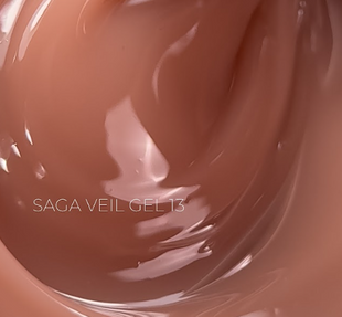 Гель для нарощування SAGA Veil № 13, 15 мл 23470 фото