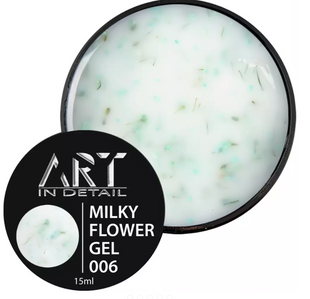 Гель ART Builder Gel Milky Flower № 006, 15 мл 4655222 фото