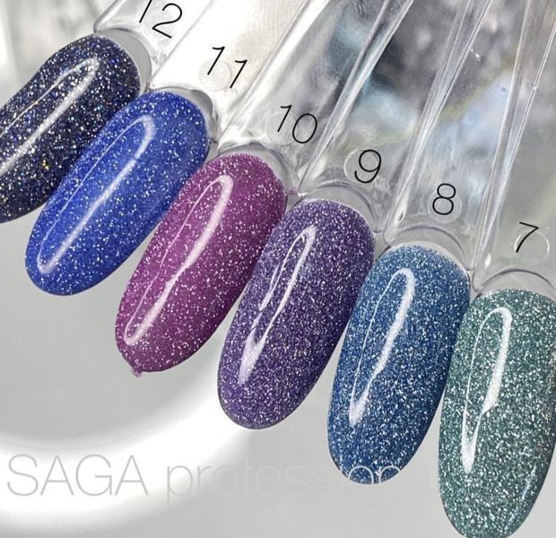 Світловідбиваючий гель-лак Saga FIERY GEL&nbsp;№ 10, 10 мл 3904 фото