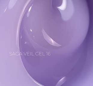Гель для нарощування SAGA Veil № 16, 15 мл 23472 фото