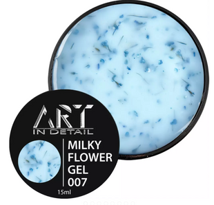 Гель ART Builder Gel Milky Flower № 007, 15 мл  47785523 фото