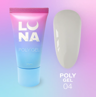 Полігель LUNA для нарощування Poly Gel № 4, 30 мл 8446464 фото