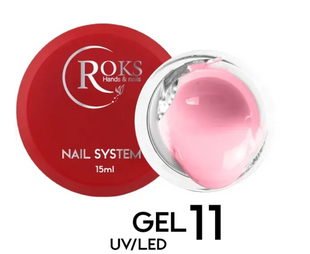 Гель ROKS Builder Gel №11, 30 мл  6411136 фото