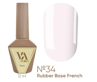 База Valeri Rubber Base French №34, 12 мл 22261 фото