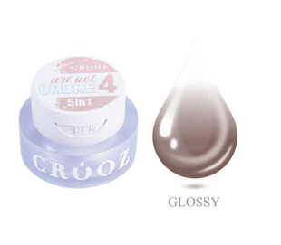 Гель-фарба Crooz 5 в 1 Art gel ombre № 04, 3 мл 55886212 фото
