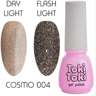 Гель-лак Toki-Toki світловідбиваючий Cosmo 04, 5 мл 3003 фото