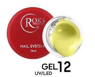 Гель ROKS Builder Gel №12, 30 мл  63113311 фото