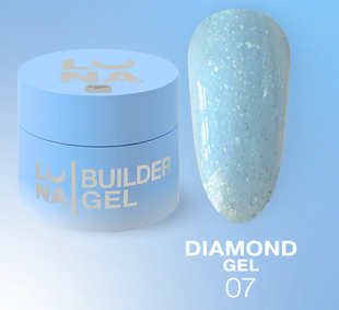 Гель для нарощування Luna Diamond Gel №7, 15 мл 778223 фото