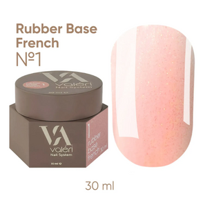 База Valeri Rubber Base French №1, 30мл 22264 фото