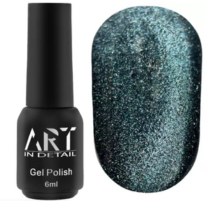 Гель-лак ART Night Cat NC009 (світловідбиваюче кошаче око), 6 мл 751111 фото