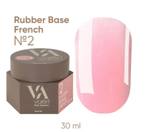 База Valeri Rubber Base French №2, 30 мл 22265 фото