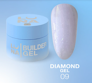 Гель для нарощування Luna Diamond Gel №9, 15 мл 2342244 фото