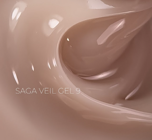 Гель для нарощування SAGA Veil № 9, 15 мл 23465 фото