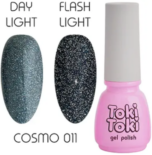 Гель-лак Toki-Toki світловідбиваючий Cosmo 11, 5 мл 3010 фото