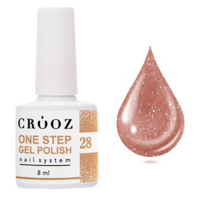 Crooz Однофазний гель лак One Step Gel Polish №28, 8мл 22513 фото