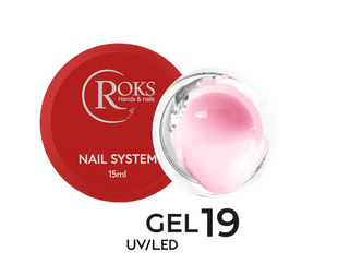 Гель ROKS Builder Gel №19, 30 мл  4651651 фото