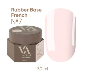 База Valeri Rubber Base French №7, 30 мл 22270 фото