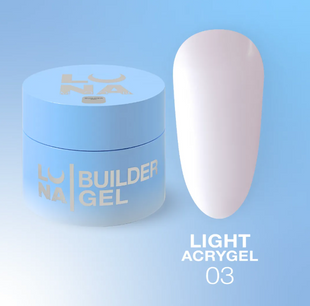Рідкий Гель Luna Light Acrygel №3, 30 мл 5586 фото