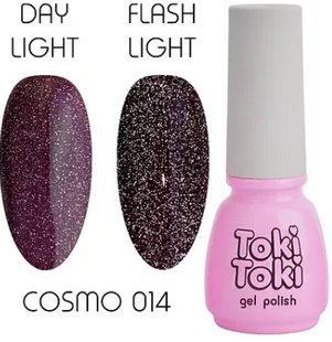 Гель-лак Toki-Toki світловідбиваючий Cosmo 14, 5 мл 3013 фото