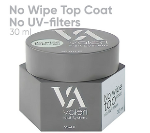Топ Valeri Top Non Wipe No UV Filter, 30мл 11051 фото