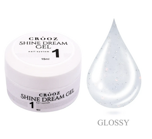 Світловідбиваючий гель Crooz SHINE DREAM GEL №01, 15 мл 5t543565 фото