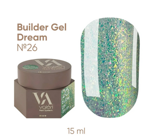 Гель Valeri Builder Gel Dream №26, 15 мл 22204 фото