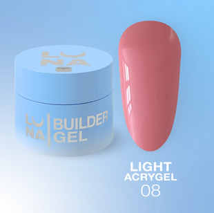Рідкий Гель Luna Light Acrygel №8, 30 мл 77895 фото