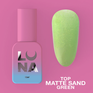 Топ матовий Top Matte Sand Green Luna , 13 мл 998566 фото