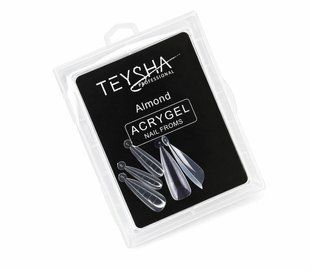 Верхні форми для нарощування нігтів Teysha Almond, 120 шт/уп 4563365 фото