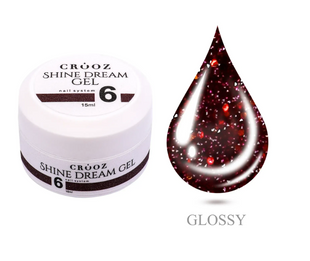 Світловідбиваючий гель Crooz SHINE DREAM GEL №06, 15 мл 221247 фото