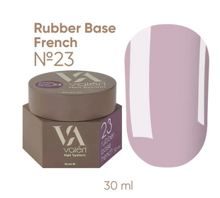 База Valeri Rubber Base French №23, 30 мл 22285 фото