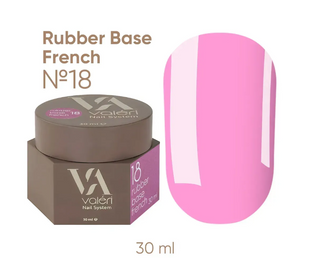 База Valeri Rubber Base French №18, 30 мл 22280 фото
