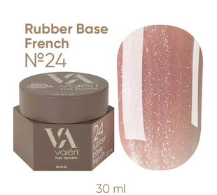 База Valeri Rubber Base French №24, 30 мл 22286 фото